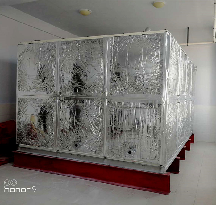 柳堡镇24立方玻璃钢橡塑保温水箱